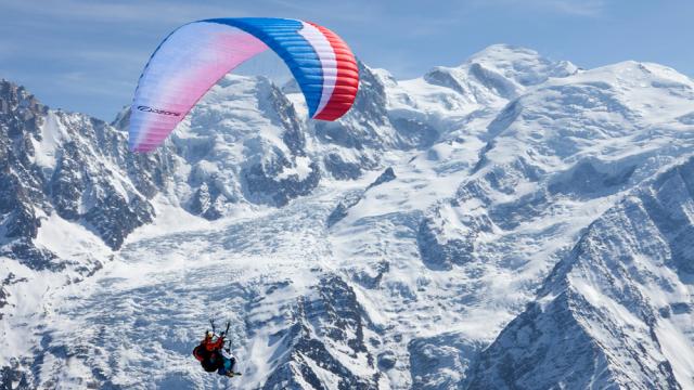 parapente chamonix Planpraz