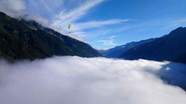 parapente chamonix Planpraz