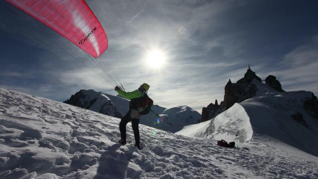 Vol parapente haute montagne